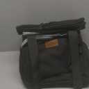 Expandable Insulated Large Lunch Box, Double Deck Heavy Duty Durable Lunch Bag Leakproof Cooler Bags for Men Women Adults Work Shift Flight Beach Daytrip, 20 Can, Black, GLENKEY