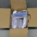 HiLIFE Steamer for Clothes, Portable Handheld Clothing Steamer, 240ml Big Capacity, 700W, Strong Power, Fabric Quick Wrinkle Remover with Brush for Home, Office(ONLY 120V) -Blue