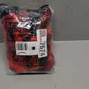 Dual Sided Corn Hole Bags Professional Cornhole Bags Set of 8 Regulation Corn Hole Bean Bags Slick and Stick (black and orange)