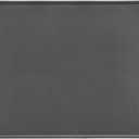 Amazon Basics Waterproof Non-Slip Silicone Pet Food and Water Bowl Mat with Raised Edge, Feeding Placemat to Protect Floors, 24" x 16", Grey