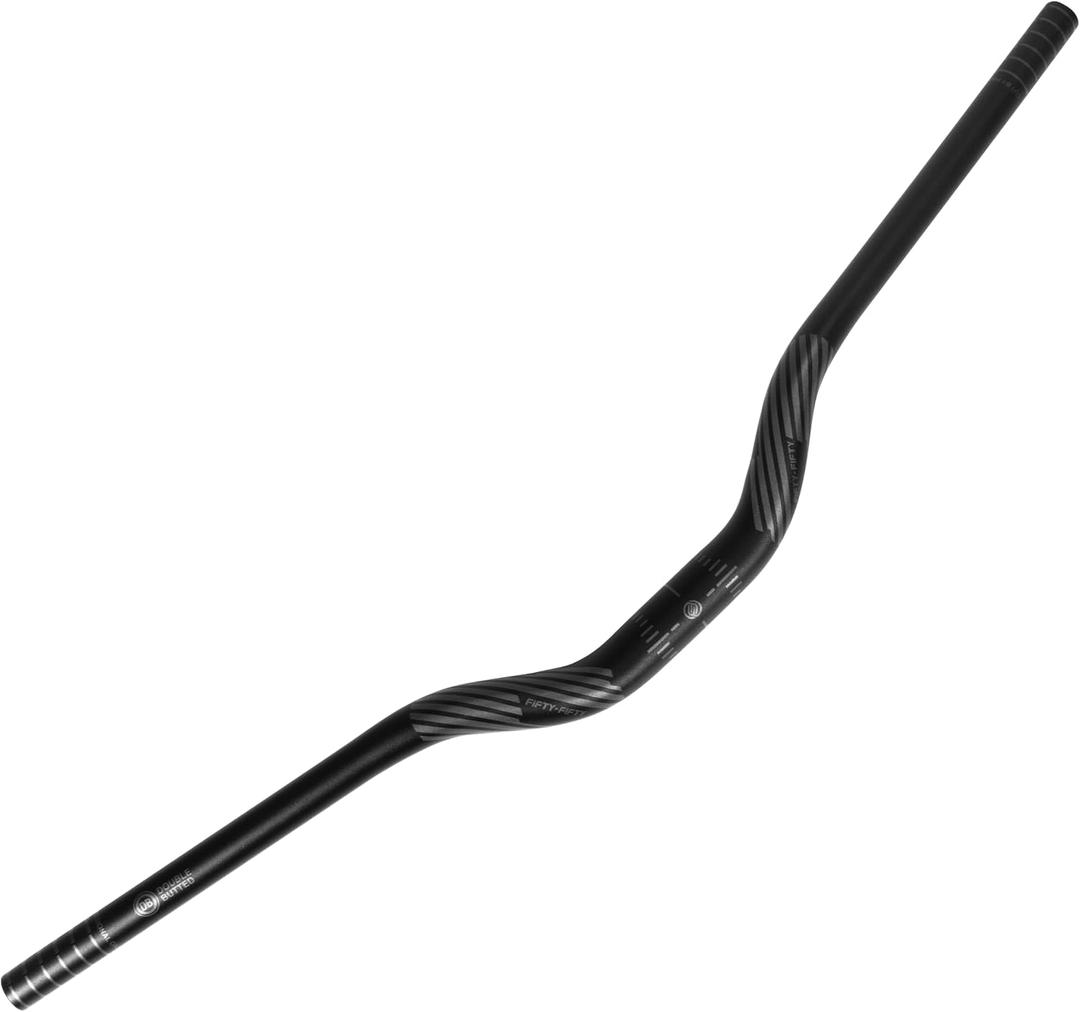 FIFTY-FIFTY Mountain Bike Riser Handlebar, Aluminum Alloy MTB Handlebar, 31.8mm Diameter, 780mm Wide Bicycle Bar