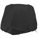 POMER Fire Pit Cover Square 76 x 76 x 63 cm - Waterproof and Anti-UV Fabric with Drawstring Buckle Patio Gas Fire Table Cover