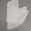 Mini White Tree Skirt,21 Inches Knitted Christmas Tree Skirt,Christmas Tree Decorations, Farmhouse Christmas Decor Xmas Holiday Home Party Decorations