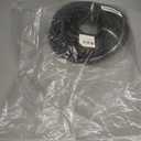 50 FT Black Latex Rubber Tubing,3/8in OD 1/4in ID Black 1 Continuous Piece