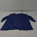 Zeagoo Tops for Women 1 Pack 3/4 Sleeve Crewneck Cute Basics Tees Casual Fashion Fall T Shirts Business Work Tee Top (Blue)