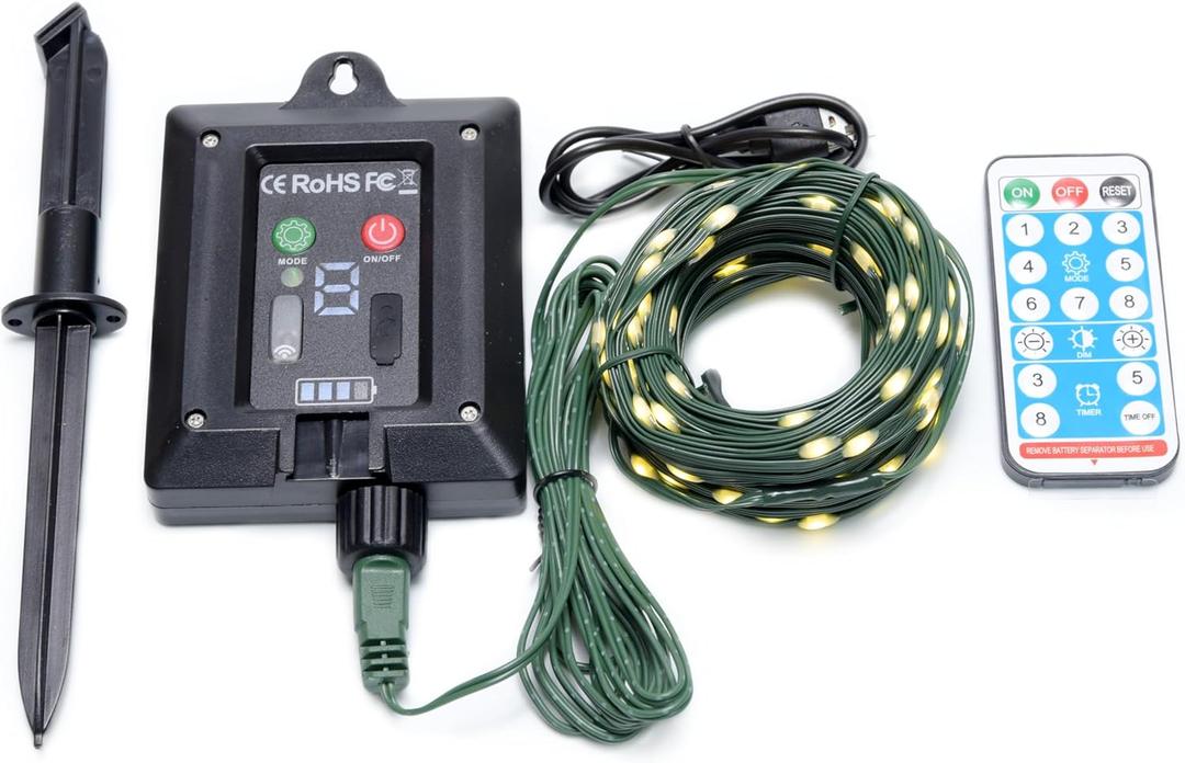 Karlling Solar String Lights Outdoor Waterproof,200 LEDs Solar Fairy Lights for Christmas,Parties,Wedding,Garden,Patio,Fence,Decor with Remote Control(Warm White,66ft) Karlling Solar String Lights Outdoor Waterproof,200 LEDs Solar Fairy Lights for Christmas,Parties,Wedding,Garden,Patio,Fence,Decor with Remote Control(Warm White,66ft)