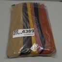 Eurzom 10 Pairs Women Velvet Thermal Socks Winter Warm Fleece Cozy Crew Sock Slim Warm Stockings for Snow and Cold Weather (Classic)