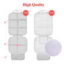 Meolsaek Car Seat Protector for Child Car Seat, Durable 600D Fabric Waterproof Car Seat Cover with Thick Pad Non-Slip Backing No Imprints (Light Gray-1 pc)