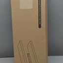 BAYKA Floating Shelves White, 22.5 inches Rustic Wood Wall Mounted Shelves for Bathroom, Bedroom, Living Room, Kitchen & Office, Hanging Display Shelf with 22 lbs Capacity (C. White - Modern Minimalist Style)