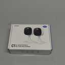 2K Cameras for Home Security-Outdoor/Indoor Camera for Dog/Cat/Pet/Nanny/Baby, Color Night Vision, White Light, Siren, 24/7 SD Recordings, Works with Alexa/Google Home, C1 (C1-White-2pack-2.4G)