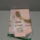 OAMCEG 60pcs Cookie Boxes with Window, 4x4x2.5 Inch Bakery Treat Boxes with Cake-Themed Stickers for Mini Cake, Pastry, Dessert, Chocolate, Strawberries, Party Favors (Pink)