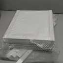 Smiry Bamboo Shoe Rack, 3 Tier Shoe Organizer for Entryway & Closet, Stackable Free Standing Storage Shelf for Shoes, Bags & Plants, White