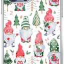 Watercolor Christmas Gnomes Trees Case Compatible with iPhone 14 Pro Max, Cute Christmas New Year Case for iPhone 14 Pro Max, Trendy Cool TPU Bumper Phone Cover Case