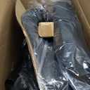 Ergonomic Office Chair for Long Hours & Lower Back Pain Relief  Memory Foam Seat Cushion, Adjustable Padded Lumbar Support, and Padded Flip-up Armrests, Ideal for Office or Study, Black