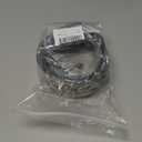 Serijoars 2" Width Leather Dog Collar, Spiked Studded Heavy Duty Adjustable for Medium Large Dogs (M, Black1)