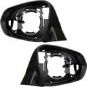 1 Pair Side Rear View Mirror Housing Cover Trim Frame Bezel Fit for Lexus RX 350 350l 450h 450hl NX 200t 300 300h 2020-2016 New
