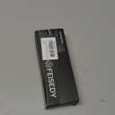 FEISEDY Blue Light Blocking Reading Glasses for Woman Men, Fashion Square Computer Lightweight Pilot Glasses, Anti Eyestrain Glare Readers B0318 Transparent Tea,2.5x