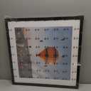 22x22 Picture Frame Black with 18x18 Mat, Display Photo 18x18 with Mat or 22 x 22 Without Mat, Wall Hanging Large 22x22 Poster Frame with Shatter Resistant Plexiglass, Black