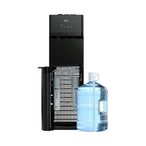 Brio 520 Series No Line Bottom-Loading Water Cooler with Built-in 2 Stage Water Filter Black