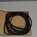 Automotive Wire Loom High Temperature Braided Wire Loom, Split-Sleeve Heat Resistant Wiring Loom Cord Cover for Harness Wires, Self-Wrapping Heavy Duty Sheathing Cable Management Black（20ft-1/4inch ）