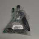 BESPORTBLE Portable Camping Grill Brush with Scraper Ergonomic Handle BBQ Cleaning Tool for Outdoor Grills Reusable Barbecue Scrubber for Thorough Stain Removal and Easy Storage