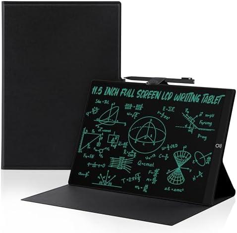 LCD Writing Tablet for Adults: 11.5 inch Full Screen Drawing Tablet Reusable Erasable Digital Notepad with Hall Switch and Tablet Case for Gift Birthday