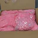 Fitted Tablecloth for 6 Foot Rectangle Tables-6 Pack Pink Elastic Outdoor Picnic Table Cover-Spandex Stretch Folding Table Cloths 6 ft for Camping Dining Room Patio Kitchen Banquet Party