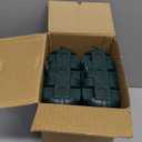 Outdoor Waterproof Electrical Box, 2 Pack Large Extension Cord Cover Protector Plug Connection Cable Safety Box IP54 Water-Resistant for Power Strip, Holiday Light and Decorations, Green