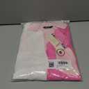 Dokotoo Womens Casual V Neck Short Sleeve Shirts Color Block Back Button Down Blouses Tops (S)