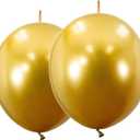 Link Balloons 6 Inch, Gold
