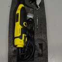 Electric Chainsaw Sharpener Kit with TITANIUM-COATED Diamond Bits - High-Speed Chain saw Sharpener Tool and 6 High Hardness Sharpening Wheels For All Chainsaw Chains.