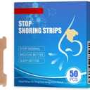 Nasal Strips for Snoring-Help Stop Snoring, Relieve Nasal Congestion,Drug-Free,Deeper Sleep(50 Count)