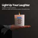 Dad No Matter How Old I Will Always Be Your Financial Burden Father's Day Dad Gifts Scented Candles Home Office Jar Candles Lavender Scent Soy Wax Candles 9.5 oz