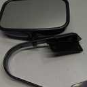 ECCPP Manual Telescopic Towing Mirror For Ford F150/Bronco (1980-1996) Black Textured Housing Replacement