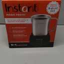 Instant Pot Instant Magic Froth 9-in-1 Electric Milk Steamer and Frother,17oz Stainless Steel Pitcher,Hot and Cold Foam Maker and Milk Warmer for Lattes,Cappuccinos,Macchiato