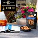 Squirrel Brand Sweet Brown Butter Cashews, 3.5 oz Resealable Bag, Gourmet Flavored Cashews Nuts, Gluten Free, Vegetarian (EXP 04/14/26)