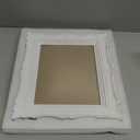 PHAREGE 8x10 Vintage Picture Frame White, 8 by 10 Ornate Antique Picture Frame for Wedding, Retro Photo Frame Displays Horizontally or Vertically On Tabletop