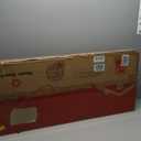 Maupvit Bathroom Cabinet with Adjustable Shelf, Storage Cabinet for Small Space, Tall Bathroom Storage Cabinet with Retractable Toilet Paper Rod, Narrow Cabinet with 2 Doors, 8 Compartments (White)