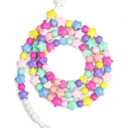 3.3FT USB C Charging Cable, 60W Acrylic Stars Beaded Charger Cord, Compatible with Samsung Galaxy, iPhone 16/15, iPad, and More