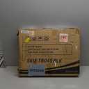 Outdoor Side Table - Small Patio End Table All Weather, Patio Furniture Sets and Outside Furniture for Pool, Balcony, Deck, Porch, Black