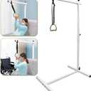 Trapeze Bar for Bed Mobility Aids, Bedside Pull Up Bar, Bed Lift for Elderly Seniors Transfer Rail, Medical Trapeze for Hospital Bed Standing Helper, Handicap Bariatric Bed Handle, 39 x 29.5 x 67.5 inch