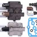 Compatibile with Accord Odyssey Pilot TL CL MDX Transmission Solenoid Kit 28250-P6H-024 28250-P7W-003 28400-P6H-013 28500-P6H-013 28600-RKE-004 28610-RKE-004