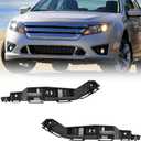 BXZ Front Bumper Cover Support Bracket Retainer Reinforcement Pair For Ford Fusion 2010 2011 2012