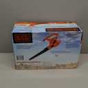BLACK+DECKER Electric Leaf Blower, Handheld Blowers for Lawn Care, Lightweight, 180 MPH 180 CFM, 7-Amp, Corded (LB700)