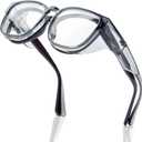LianSan Safety Glasses Over Eyeglasses for Women - Anti-Fog Goggles Fit Over Eyewear for ANSI Z87.1 Certified