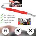 3 x Automotive Electrical Connector Separator,Terminal Release Remover Tool 13120,Dual End Wiring Harness Disconnect Tool for Most Cars Trucks(Red