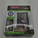 Magic Mesh Double Door- Hands Free Magnetic Screen Door, Fits French & Sliding Doors 75 in x 83 in
