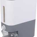 Sooyee 22 Lbs Rice Dispenser with Measuring Cup,Large Food Storage Containers for Rice, Corn,Soybean & Oatmeal,Airtight, Moisture Proof