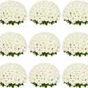 102 PCS White Roses Artificial Flowers