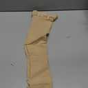 Amazon Basic Care Medical Compression Stockings for Circulation, Varicose Veins, Edema, Swelling, 20-30 mmHg, Women & Men Thigh Length Hose, Open Toe, Beige, X-Large (Previously NuVein)